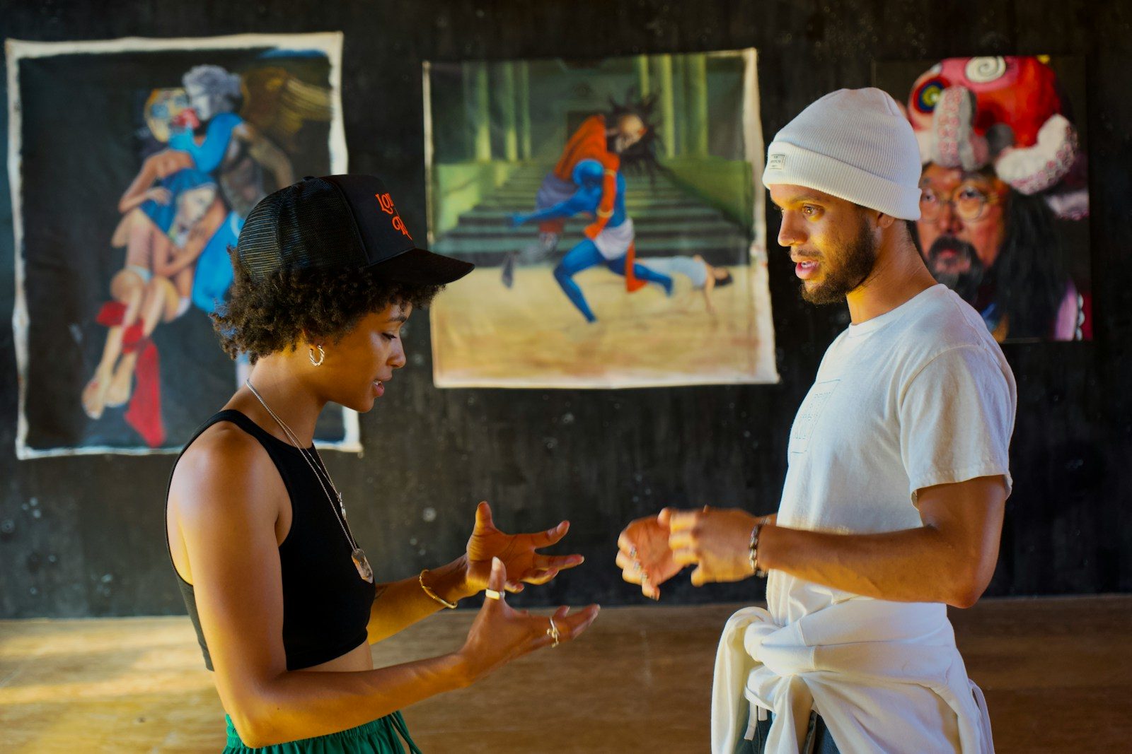 European and African artists collaborating